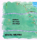 Map of Adana