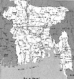 Map of Bangladesh
