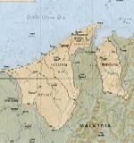 Map of Brunei Darussalam