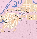 Map of Chapayevsk