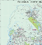 Map of Dhaka