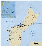 Map of Guam