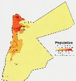map of Jordan