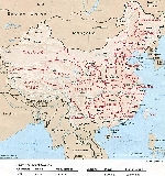 Administrative map of China