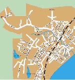 Map of Medvezhyegorsk