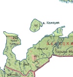 Map of Nenets Autonomous Okrug