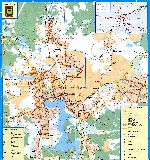 Map of Nizhny Tagil