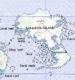 Map of Island Sanaroa