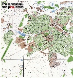 Map Рославля