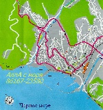 Map Туапсе